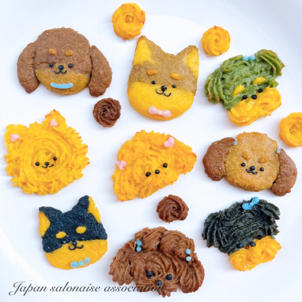 新作動画講座】ドギーデコスイーツ講師購入可「絞り出しドギークッキー